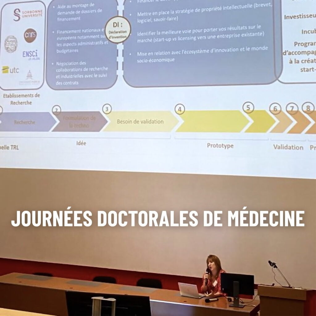 Nous étions présent aux journées doctorales de médecine